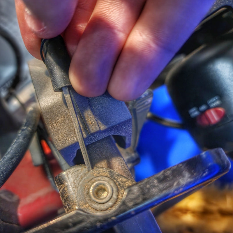 Load image into Gallery viewer, Shelter Nail - Titanium & Steel Wrought Hammering Spike for Trail and Utility Tasks