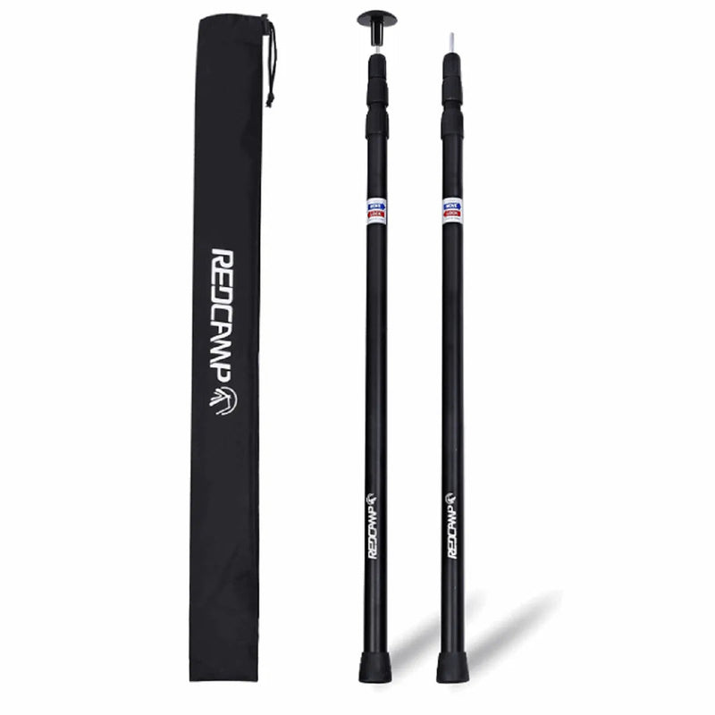 Load image into Gallery viewer, Aluminum Adjustable Telescoping Tarp Poles