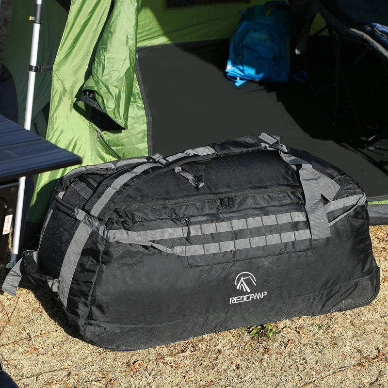 Load image into Gallery viewer, Large Duffle Bag with Wheels and Backpack Straps 100/120/140L