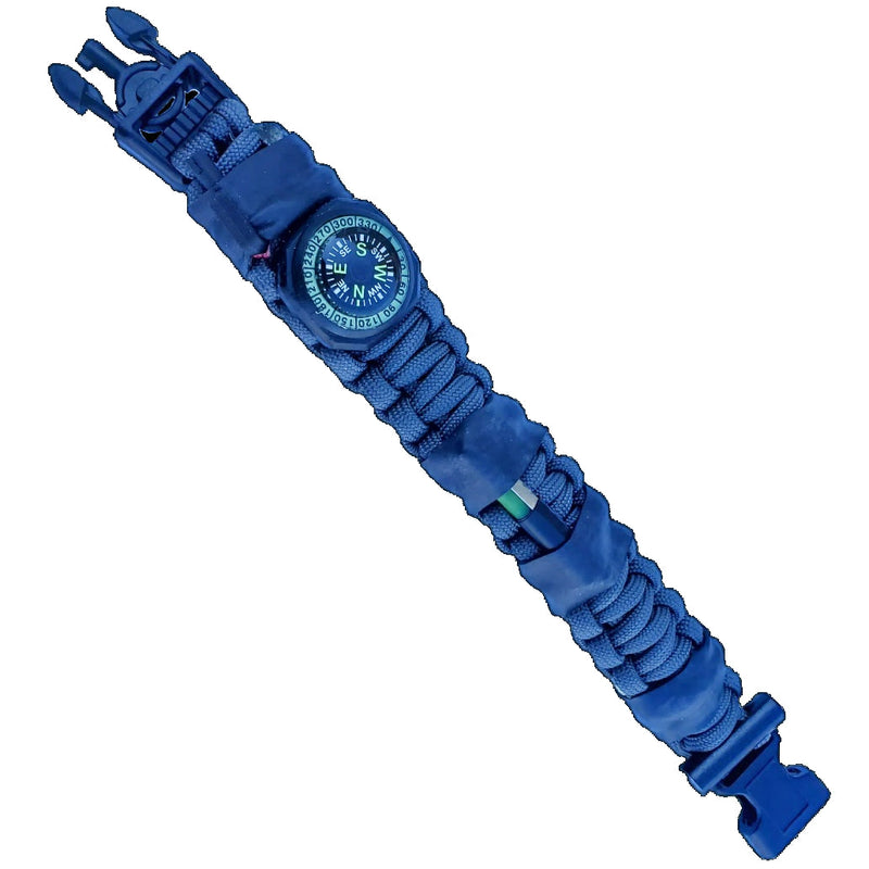 Load image into Gallery viewer, The Escape Evade Pathfinder: Military & Tactical Strap w/ SERE kit, Compass, Kevlar Saw, Cuff Key.