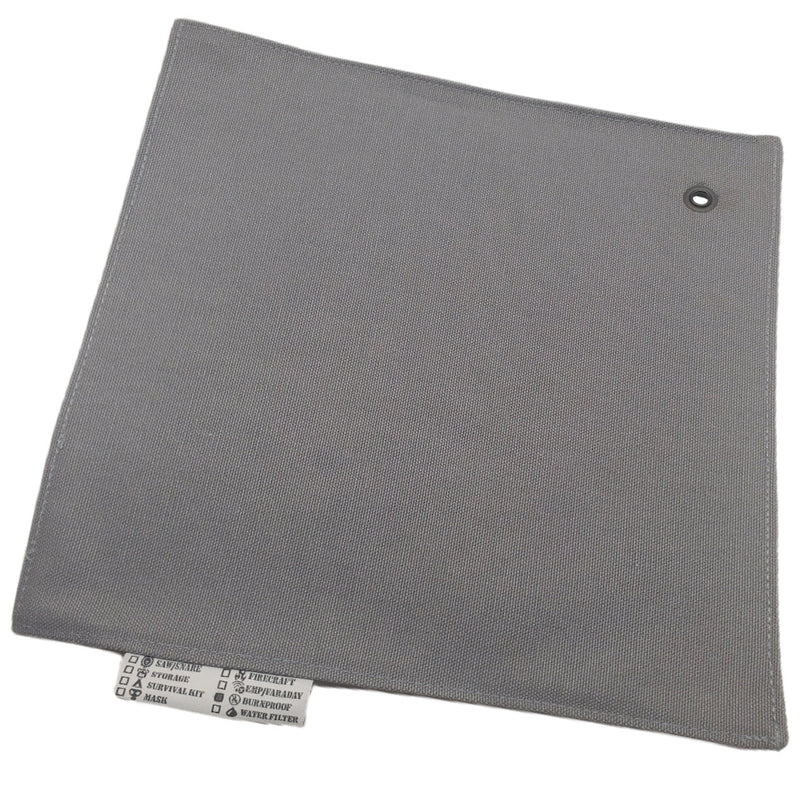 Load image into Gallery viewer, Camp Rag - Burn Proof Work Cloth built from Durable Kevlar Fabric w/ Lanyard Grommet.