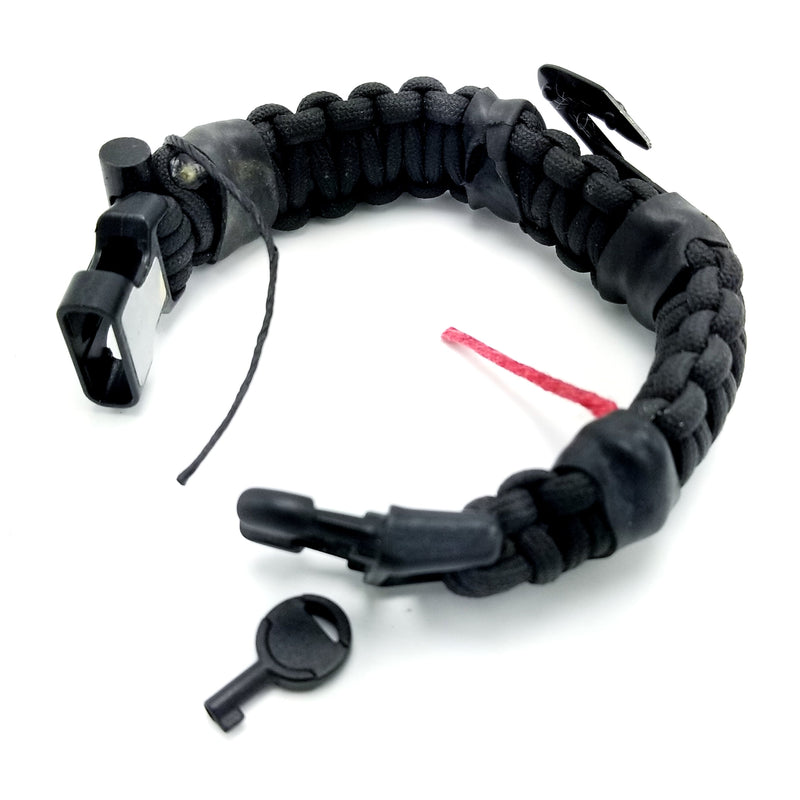 Load image into Gallery viewer, SERE Sidekick- Tactical Survival Paracord Bracelet to Evade, Resist & Escape.