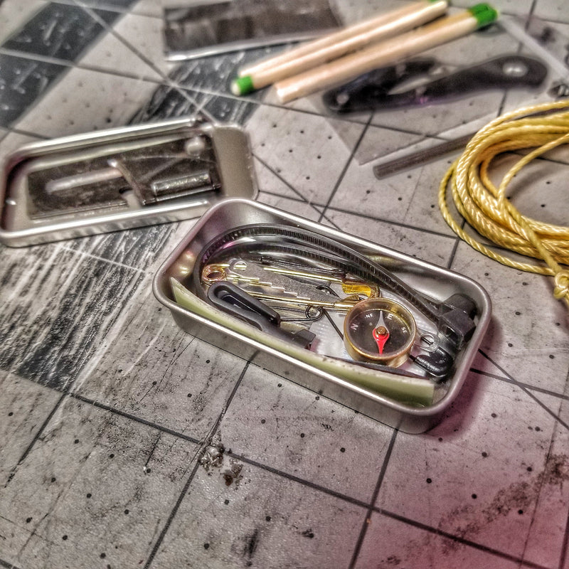 Load image into Gallery viewer, EDC Pocket Tin - Compartmentalized Survival Kits