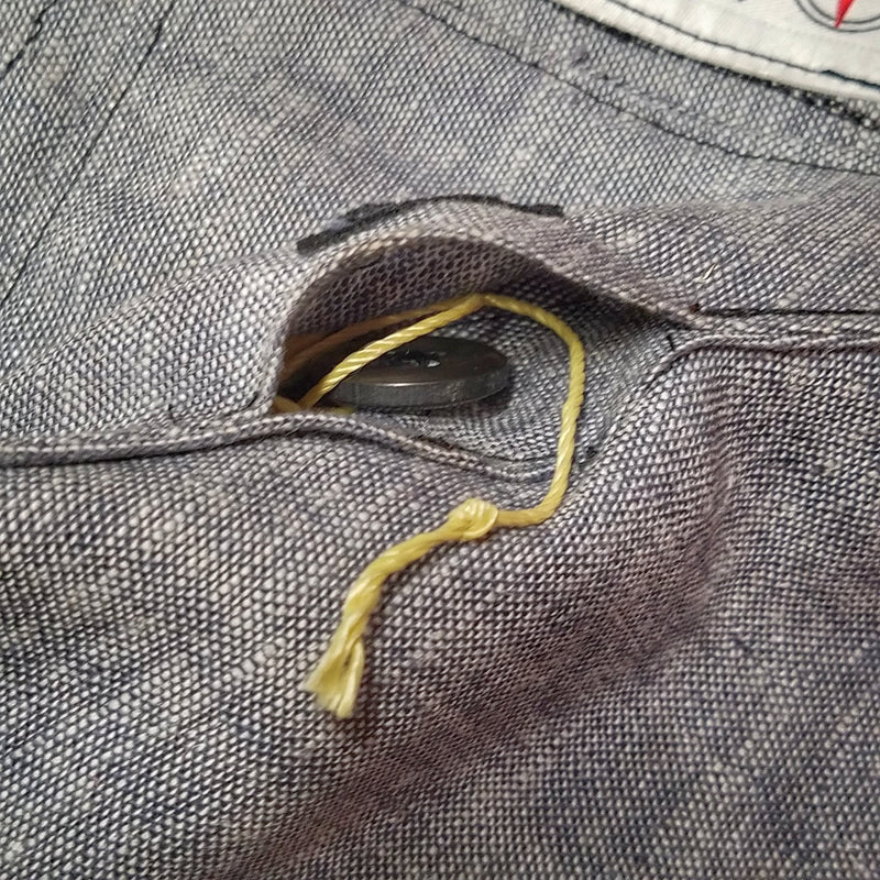 Load image into Gallery viewer, Saw Shemagh: Firestarter sewn button, built-in Kevlar Utility Saw, Fire Tinder border.