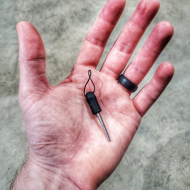 Load image into Gallery viewer, Shelter Nail - Titanium & Steel Wrought Hammering Spike for Trail and Utility Tasks