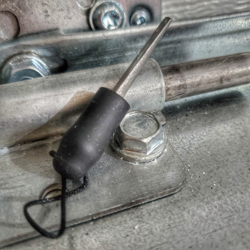 Load image into Gallery viewer, Shelter Nail - Titanium & Steel Wrought Hammering Spike for Trail and Utility Tasks