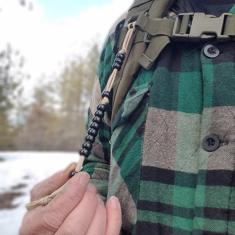 Load image into Gallery viewer, Pace Count Beads for Orienteering and Land Navigation, Workout Reps, Etc.