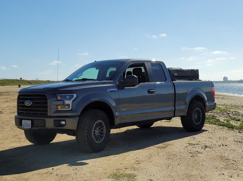Load image into Gallery viewer, 2015+ F-150 Low Profile Rooftop Tent Rack Kit
