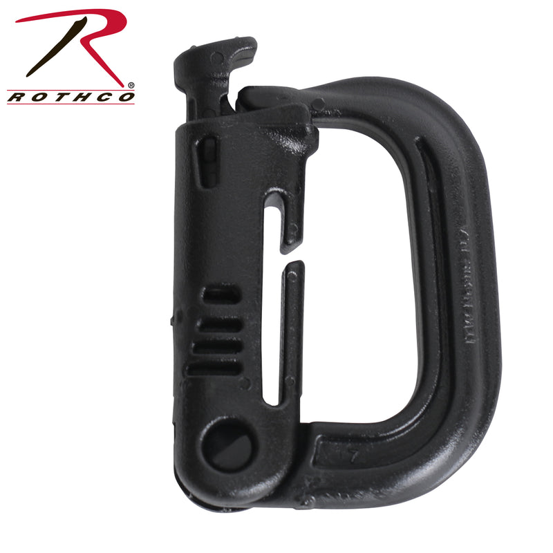 Load image into Gallery viewer, ITW Nexus Plastic Grimloc MOLLE Locking D-Ring Black