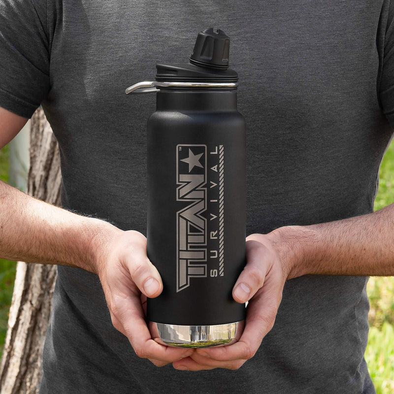 Load image into Gallery viewer, 32 Oz Wide Mouth Water Bottle