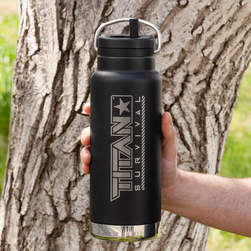 Load image into Gallery viewer, 32 Oz Wide Mouth Water Bottle