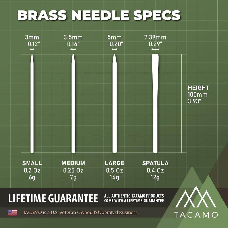 Load image into Gallery viewer, 7-Piece Professional Brass Paracord FIDS Set