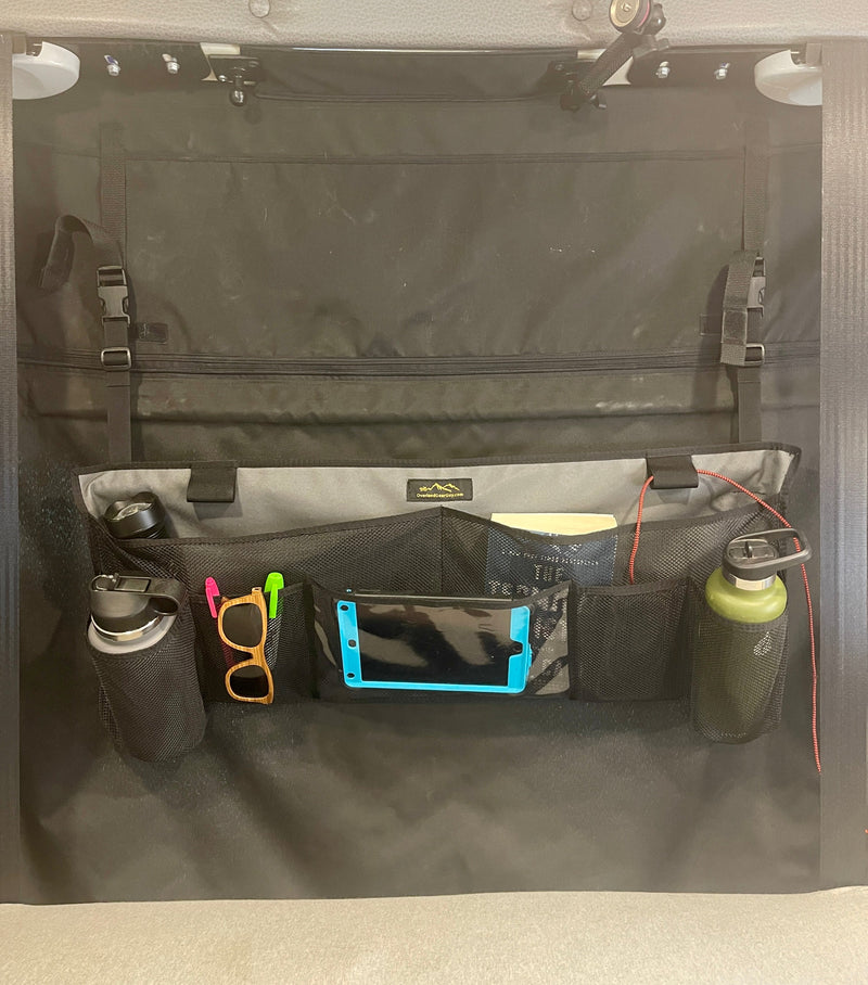 Load image into Gallery viewer, Revel Van Rear Storage Organizer with IPad pouch
