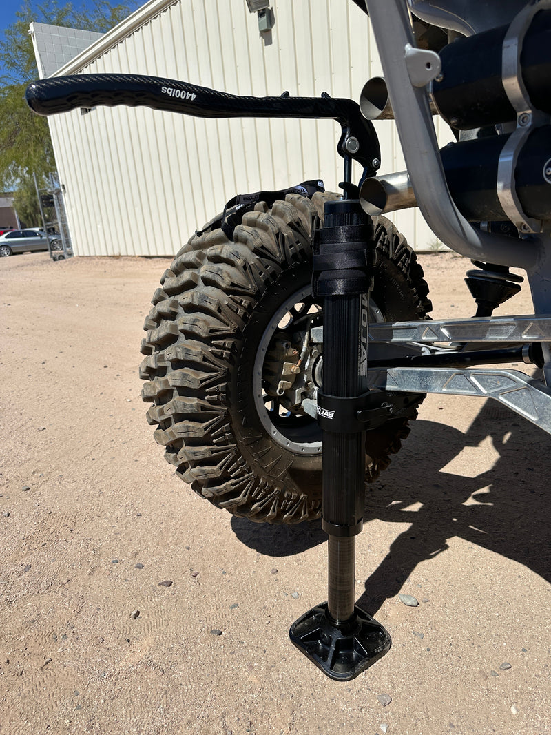 Load image into Gallery viewer, CarbonPro Compact Hydraulic Jack with Mounting Clamps MLH 40''
