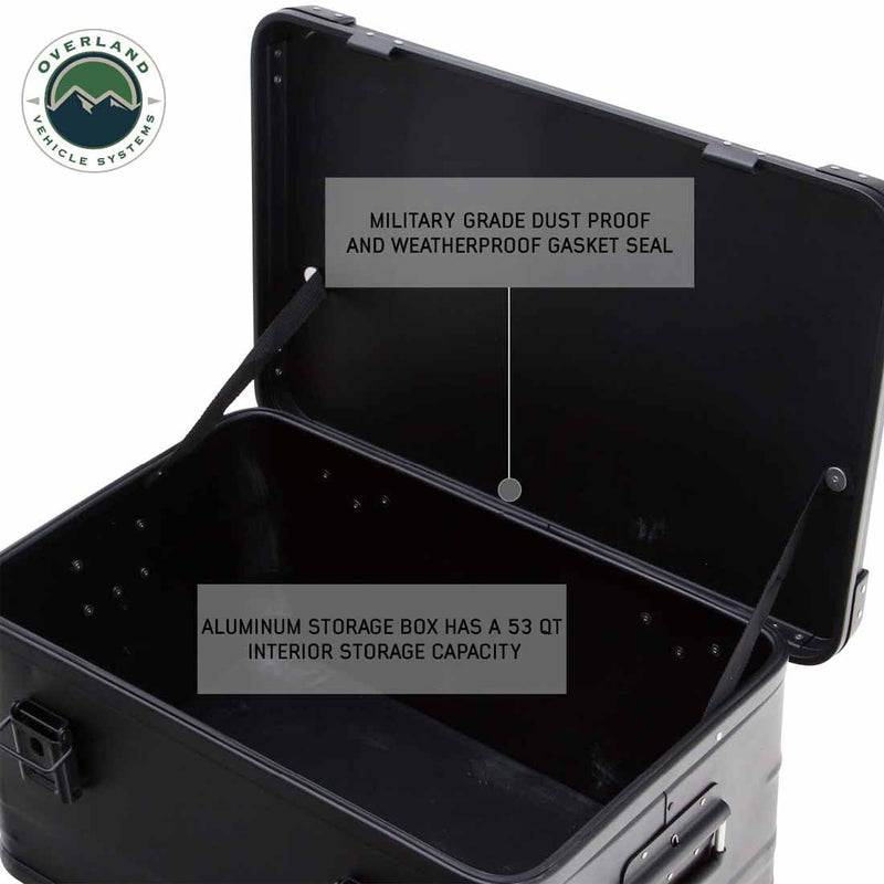 Load image into Gallery viewer, Aluminum Box Storage 53 QT