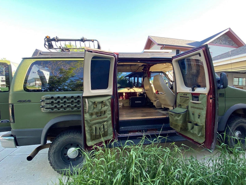 Load image into Gallery viewer, Ford Econoline Barn Door Panel Organizer