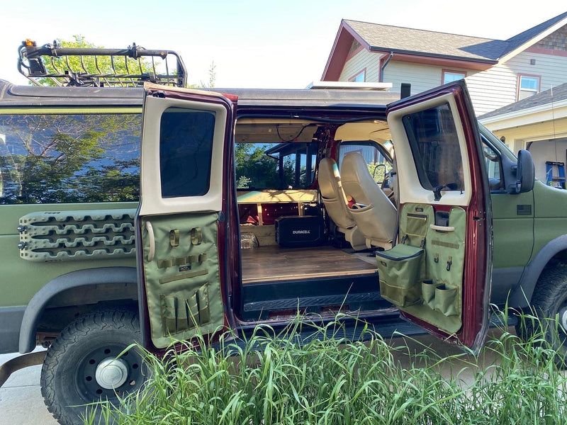 Load image into Gallery viewer, Ford Econoline Barn Door Panel Organizer