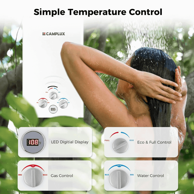 Load image into Gallery viewer, Camplux BW211 Camping Water Heater Propane