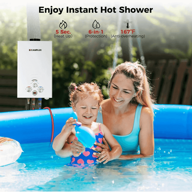 Load image into Gallery viewer, Camplux BW264 Camping Water Heater Propane