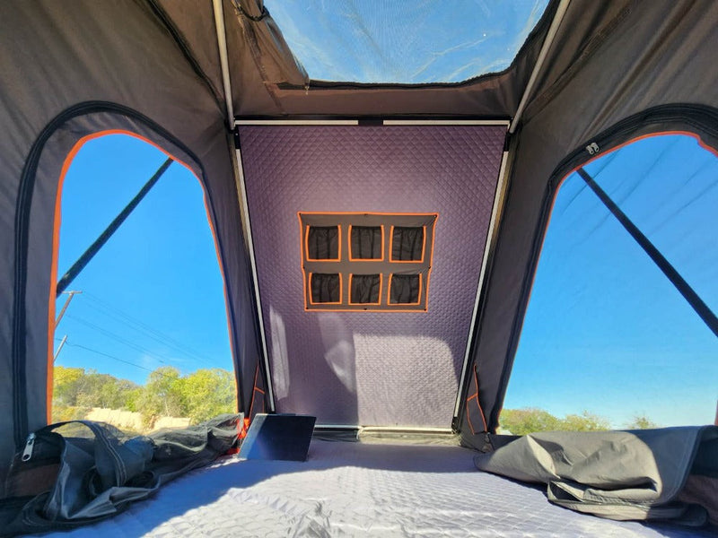 Load image into Gallery viewer, Outdoorsman XL Plus - Aluminum Clam Shell Roof Top Tent