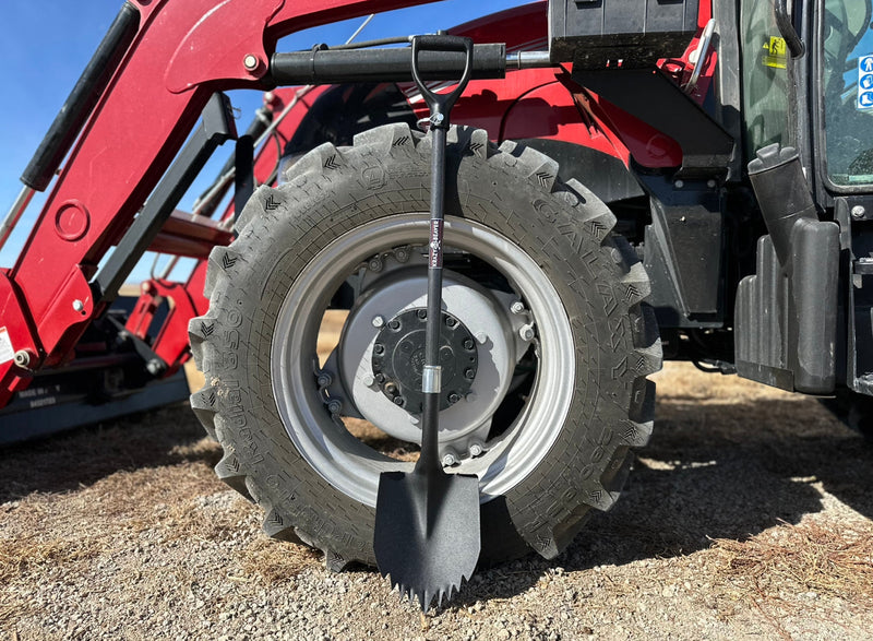 Load image into Gallery viewer, Krazy Beaver Shovel XL (Black Textured Head / Black Handle)