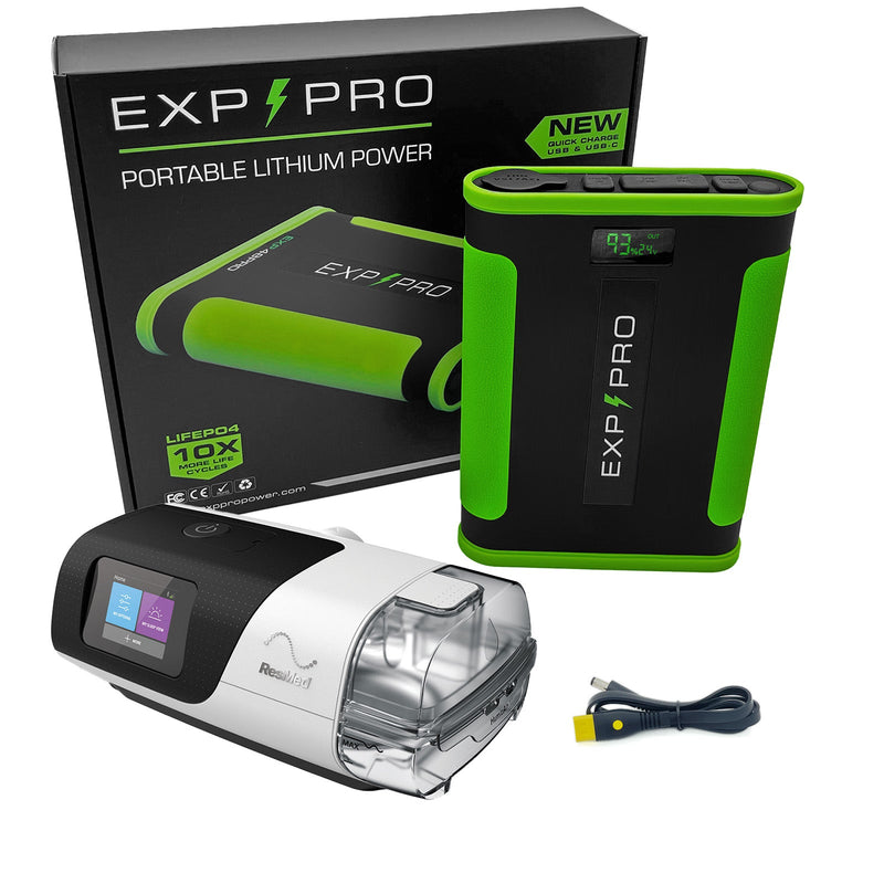 Load image into Gallery viewer, EXP48PRO APEX Battery (CPAP DC Cord Included)