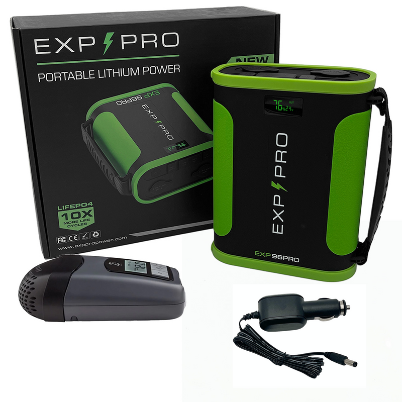 Load image into Gallery viewer, EXP96PRO APEX Battery (CPAP DC Cord Included)