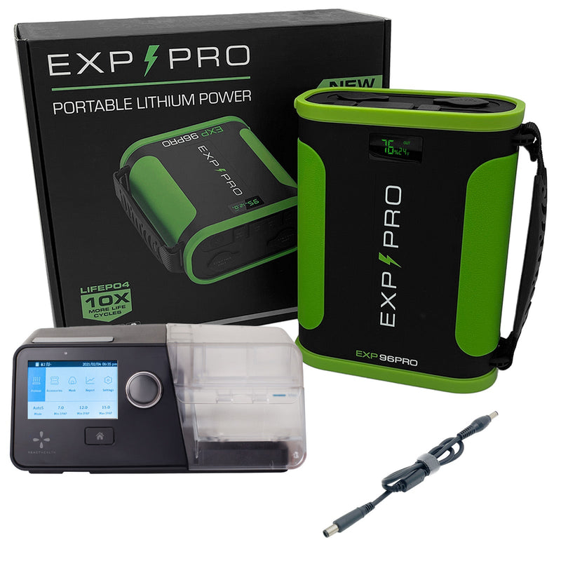 Load image into Gallery viewer, EXP96PRO APEX Battery (CPAP DC Cord Included)