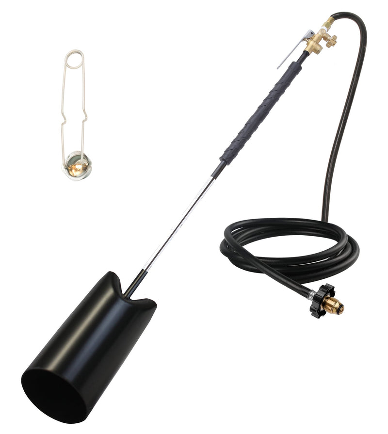 Load image into Gallery viewer, Flame King Heavy Duty Propane Torch Weed Burner 500,000 BTU with Flint Striker