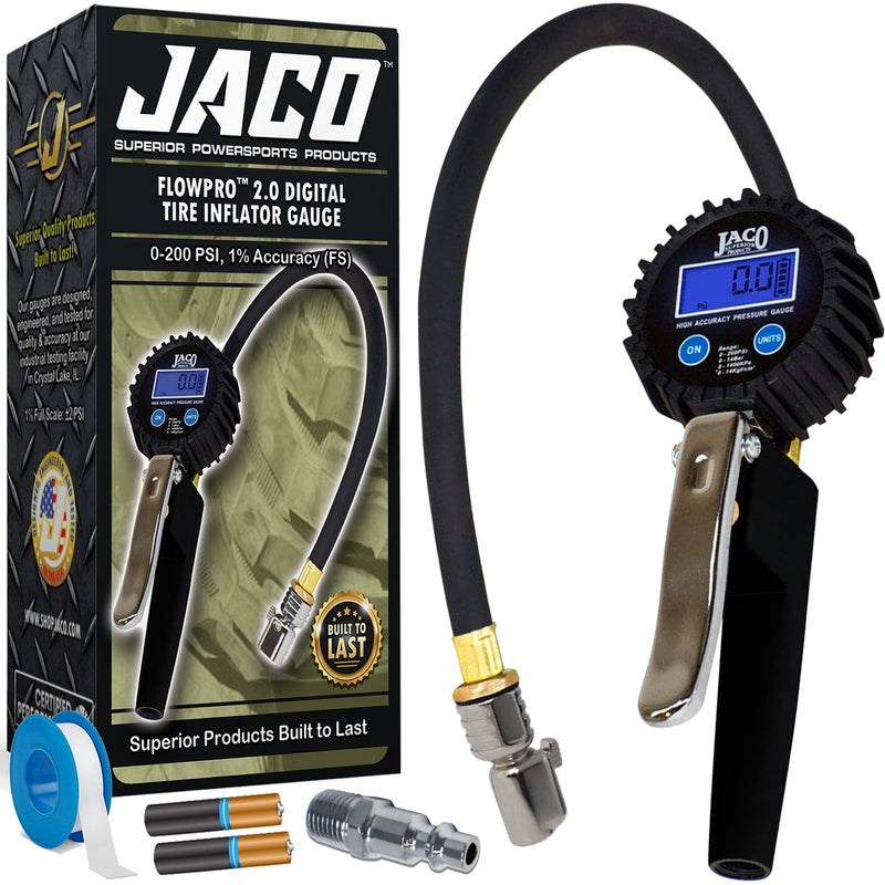 Load image into Gallery viewer, FlowPro® 2.0 Digital Tire Inflator with Pressure Gauge - 200 PSI