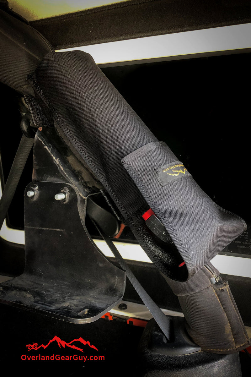 Load image into Gallery viewer, Jeep Fire Extinguisher Pouch Roll Bar