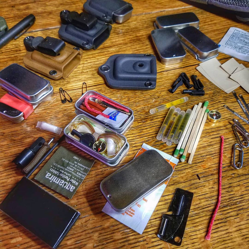 Load image into Gallery viewer, EDC Pocket Tin - Compartmentalized Survival Kits