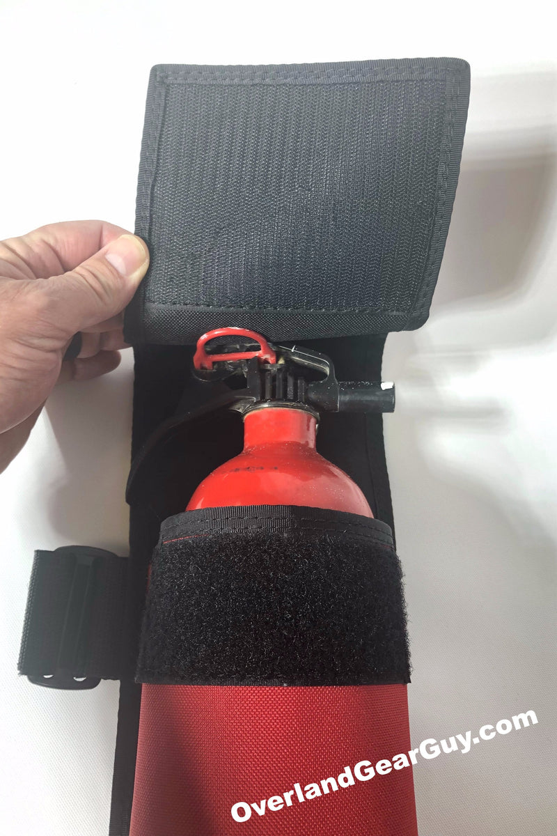 Load image into Gallery viewer, Jeep Fire Extinguisher Pouch Roll Bar