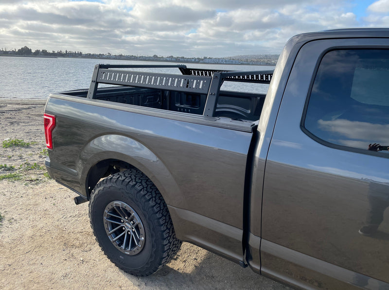Load image into Gallery viewer, 2015+ F-150 Mid Height Rooftop Tent Rack Kit
