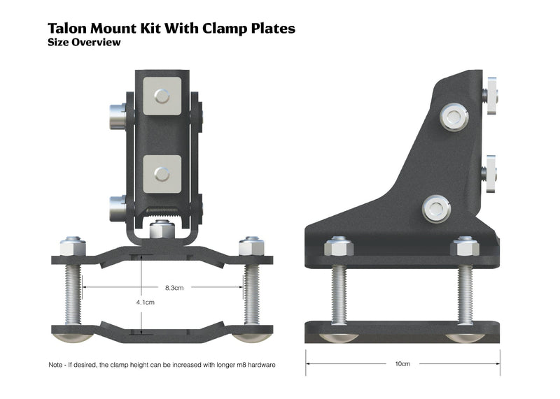 Load image into Gallery viewer, Kammok Crosswing Talon Mount Kit
