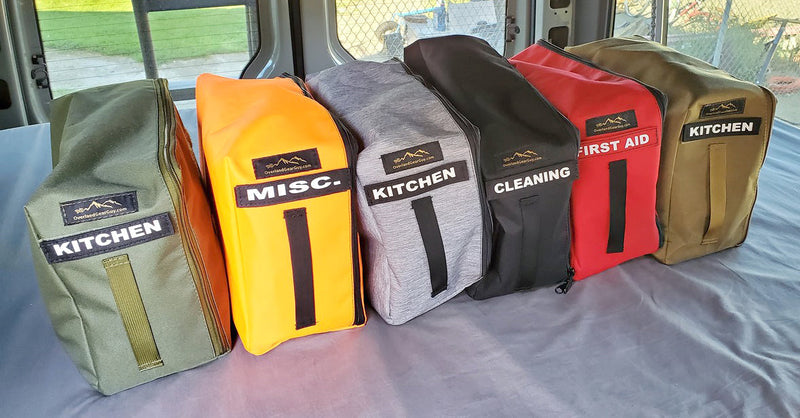 Load image into Gallery viewer, Overhead Cabinet Storage Divider Bags