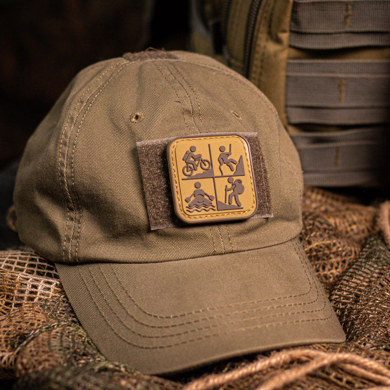 Load image into Gallery viewer, Adventure Sports Patch: Desert Tan