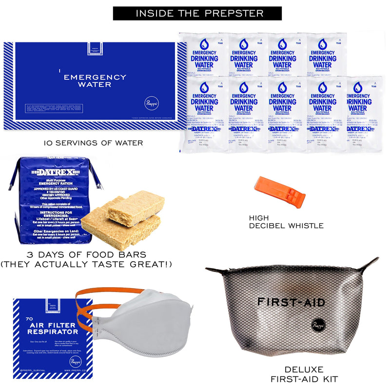 Load image into Gallery viewer, The Prepster Backpack | 3-Day Emergency Bag