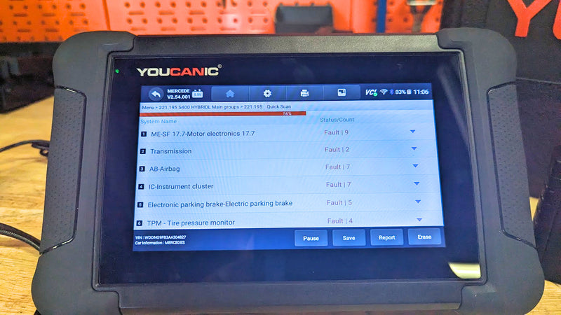 Load image into Gallery viewer, YOUCANIC UCAN-II-C Pro OBD2 Scanner – Full-System Diagnostics, Bi-Directional Control, Coding, Special Functions & Free Lifetime Updates
