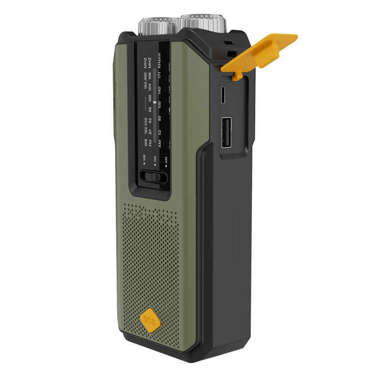 Load image into Gallery viewer, Preppi Solar Phone Charger & Emergency Radio