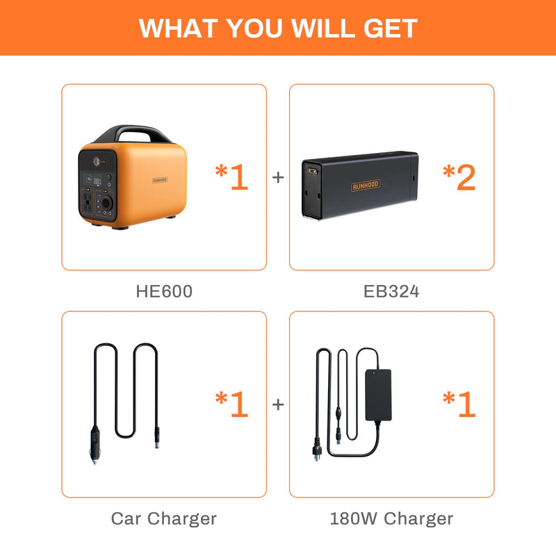 Load image into Gallery viewer, Runhood RALLYE 600 Power Station