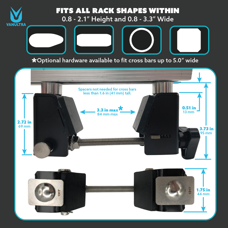 Load image into Gallery viewer, Roof Top Tent Quick Release Mounts