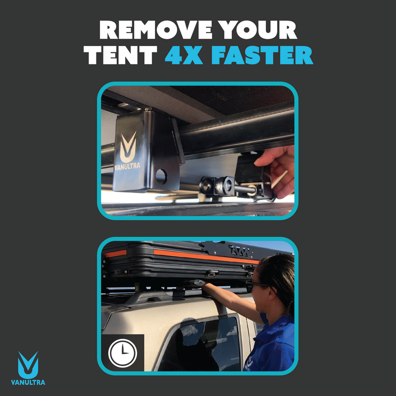 Load image into Gallery viewer, Roof Top Tent Quick Release Mounts