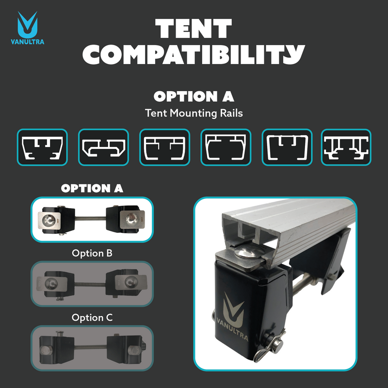Load image into Gallery viewer, Roof Top Tent Quick Release Mounts