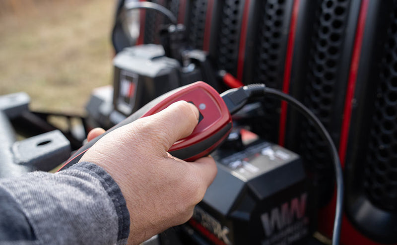 Load image into Gallery viewer, Gladiator F-Type 10,000lb 12v Electric Winch - Synthetic Rope