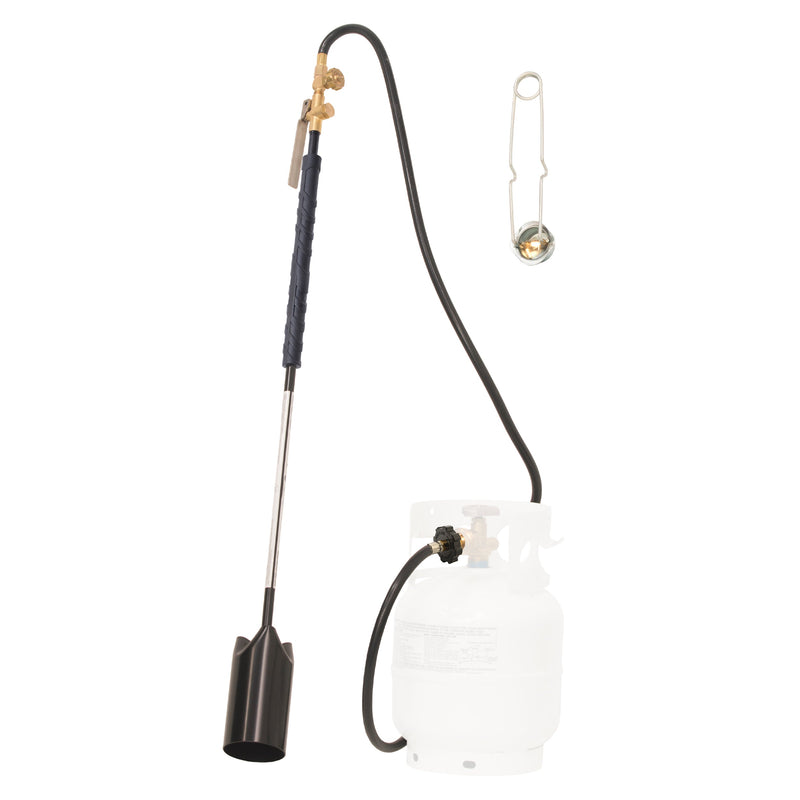 Load image into Gallery viewer, Flame King Heavy Duty Propane Torch Weed Burner 500,000 BTU with Flint Striker