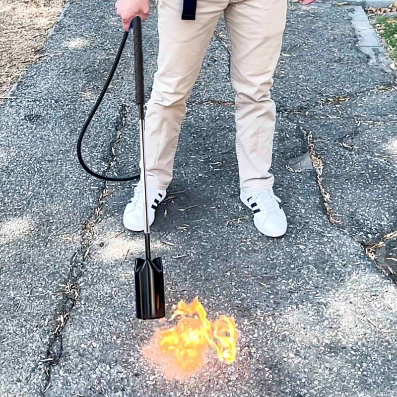 Load image into Gallery viewer, Flame King Heavy Duty Propane Torch Weed Burner 500,000 BTU with Flint Striker