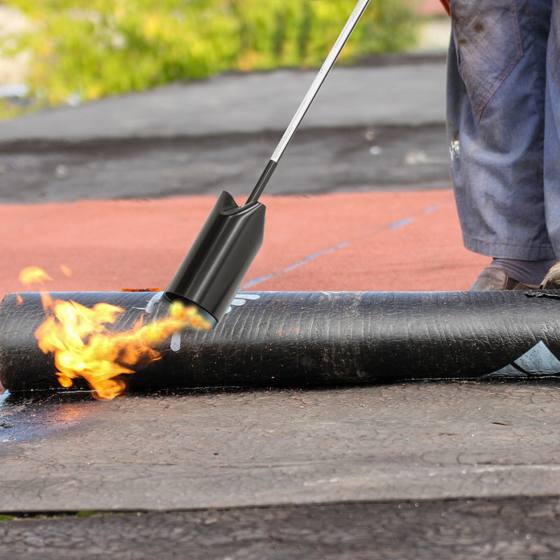 Load image into Gallery viewer, Flame King Heavy Duty Propane Torch Weed Burner 500,000 BTU with Flint Striker
