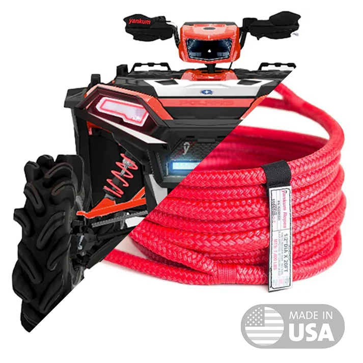 Load image into Gallery viewer, Yankum Ropes 1/2" Kinetic Recovery Rope "Racer"