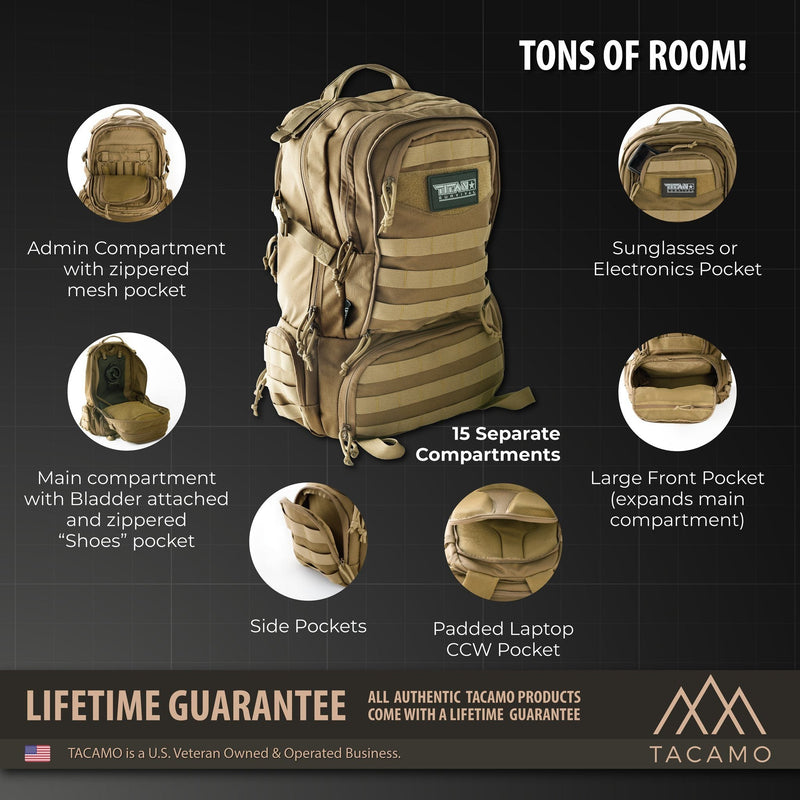 Load image into Gallery viewer, BC50 50L 72-Hour Tactical Backpack